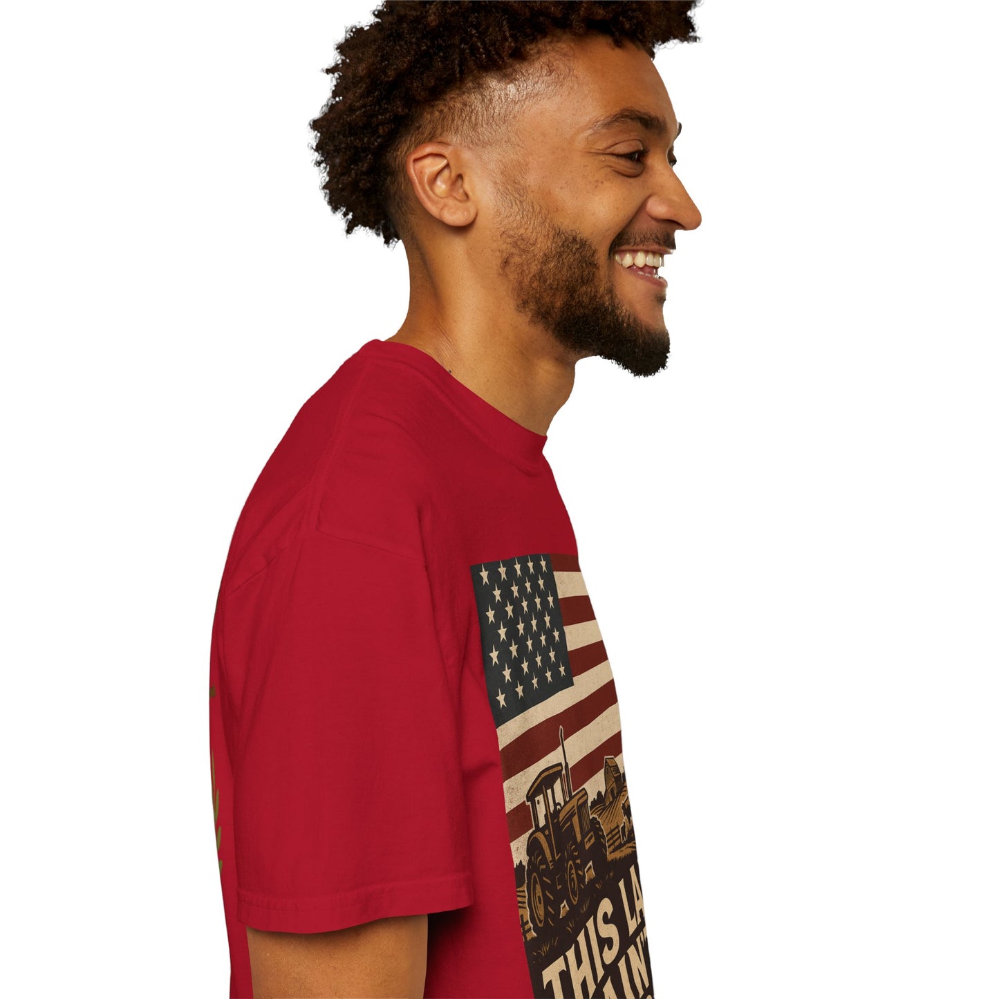 Patriotic Farm Life T-Shirt | This Land Ain't For Sale | Guard The Homestead