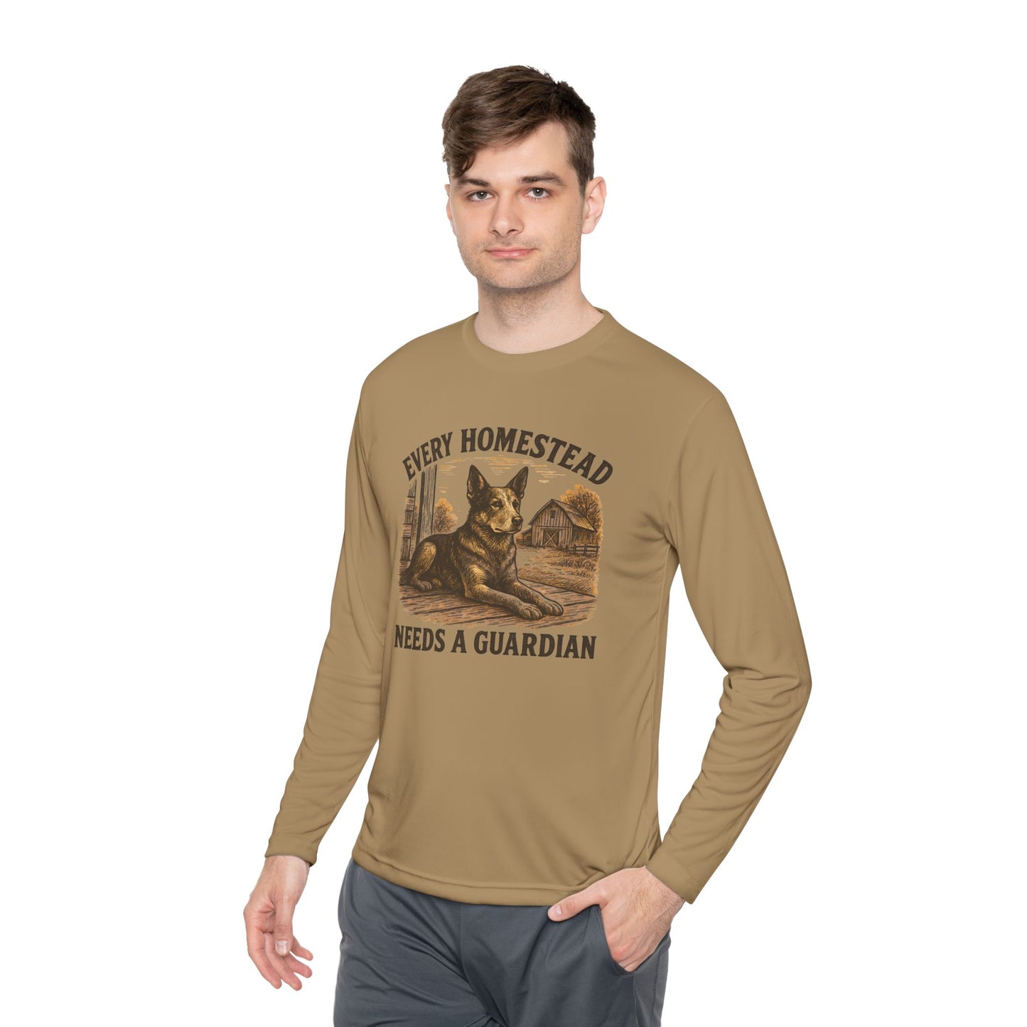 Guardian Long Sleeve Tee - Every Homestead Needs a Guardian - Unisex