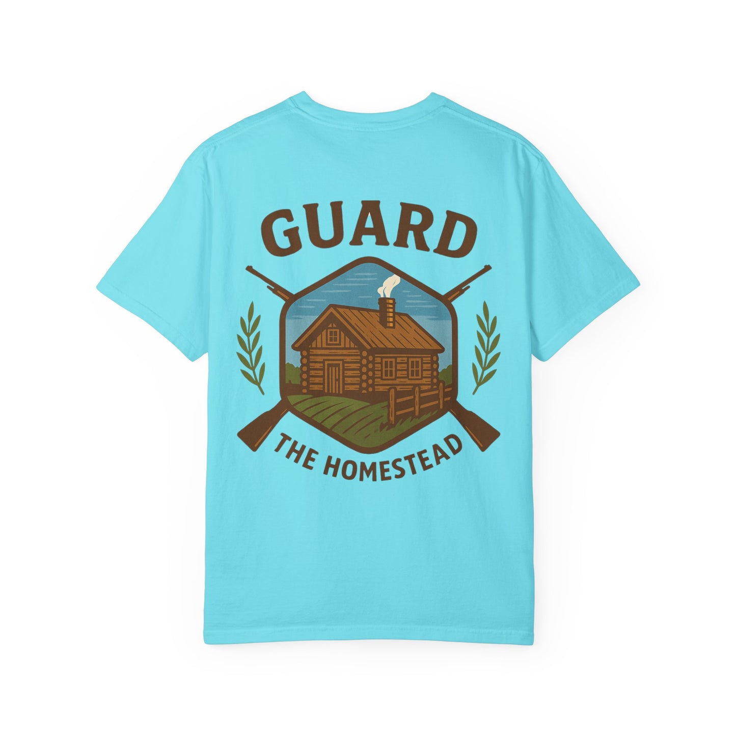 Patriotic Farm Life T-Shirt | This Land Ain't For Sale | Guard The Homestead