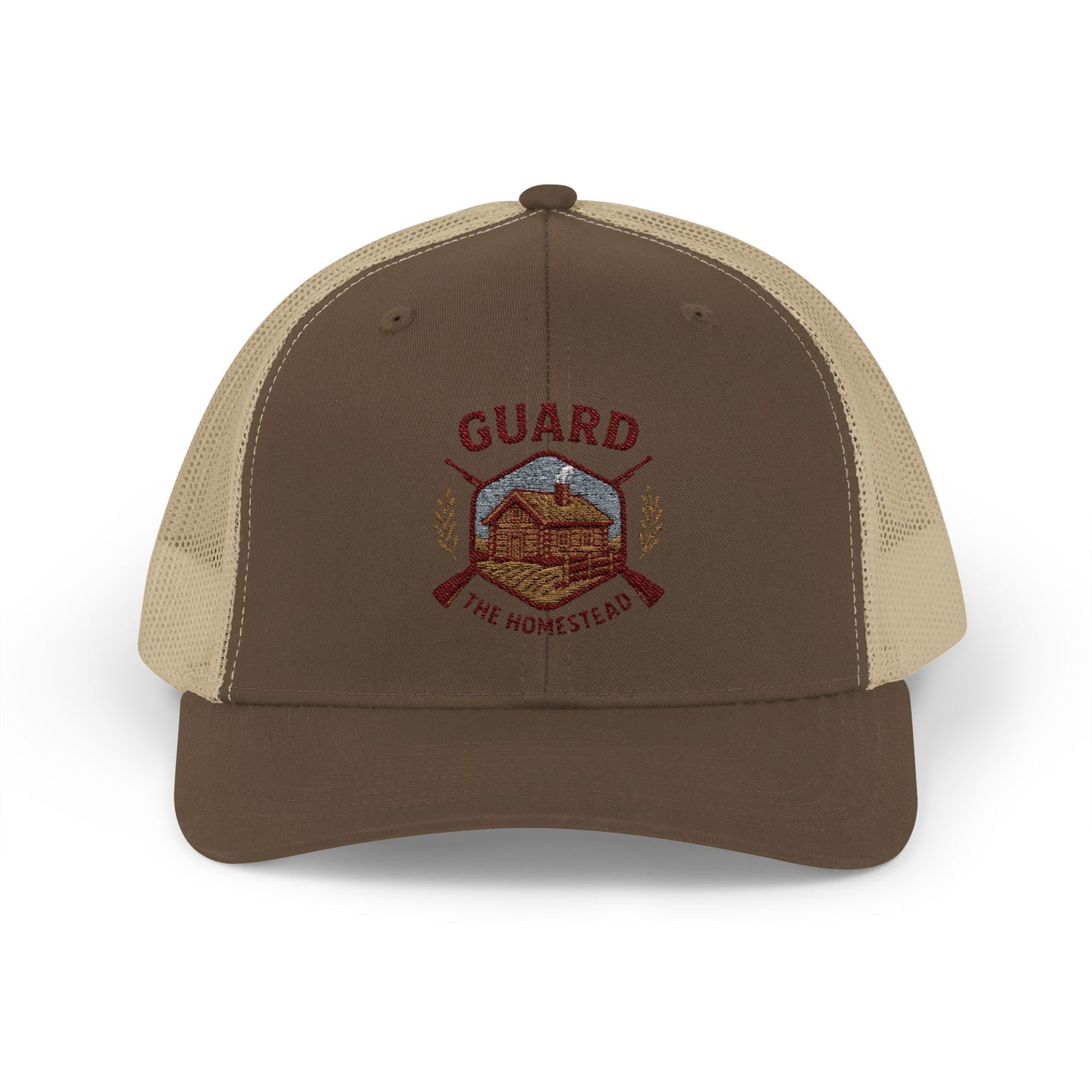 Guard the Homestead Snapback Trucker Cap - Perfect for Outdoor Enthusiasts