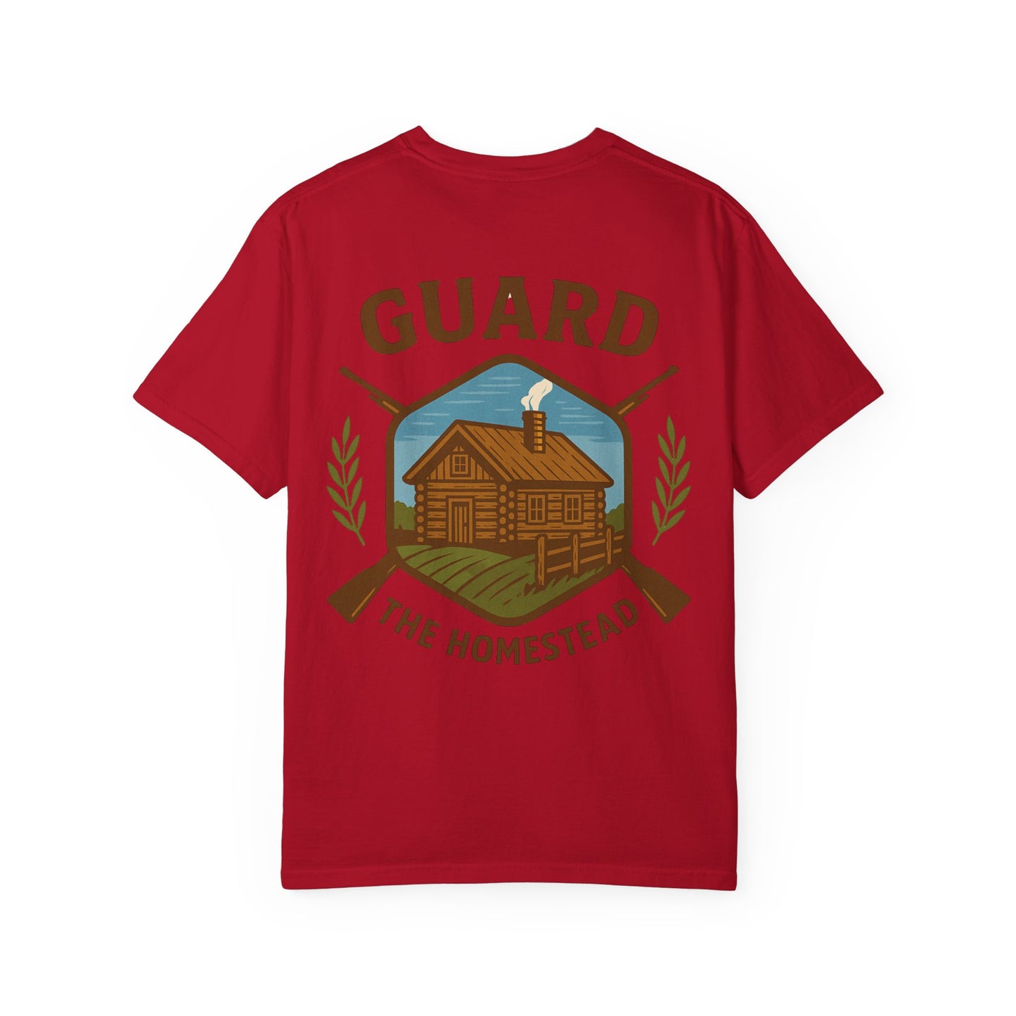 Patriotic Farm Life T-Shirt | This Land Ain't For Sale | Guard The Homestead