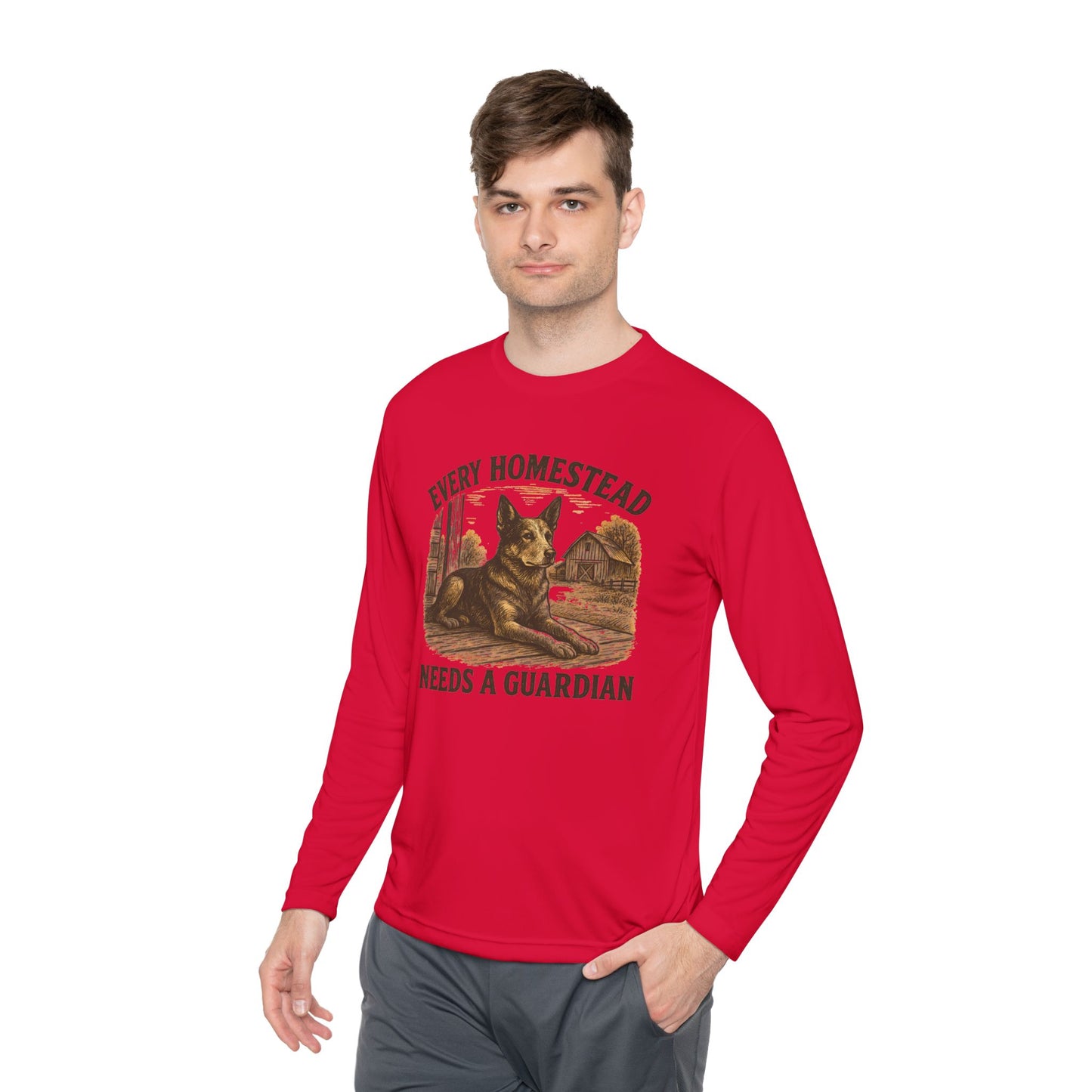 Guardian Long Sleeve Tee - Every Homestead Needs a Guardian - Unisex