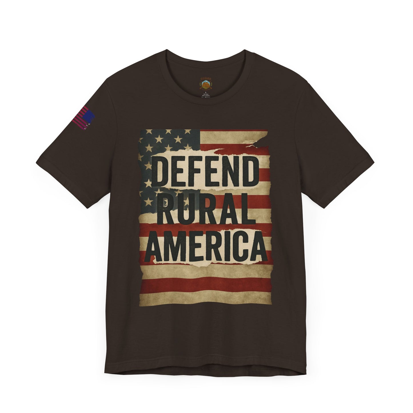 Defend Rural America Unisex Tee - Patriotic Short Sleeve Shirt