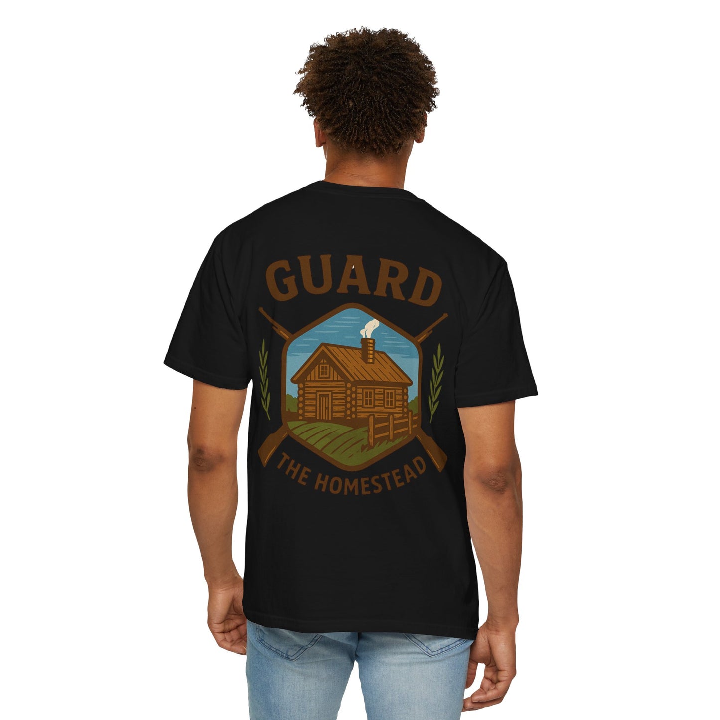 Patriotic Farm Life T-Shirt | This Land Ain't For Sale | Guard The Homestead