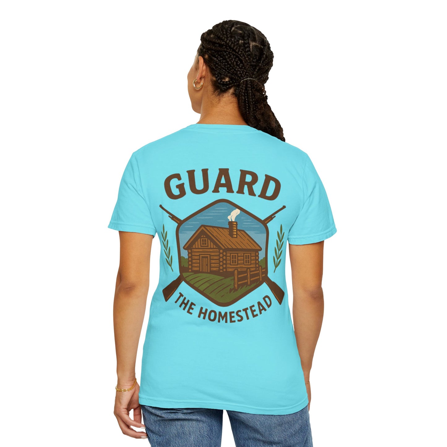 Patriotic Farm Life T-Shirt | This Land Ain't For Sale | Guard The Homestead