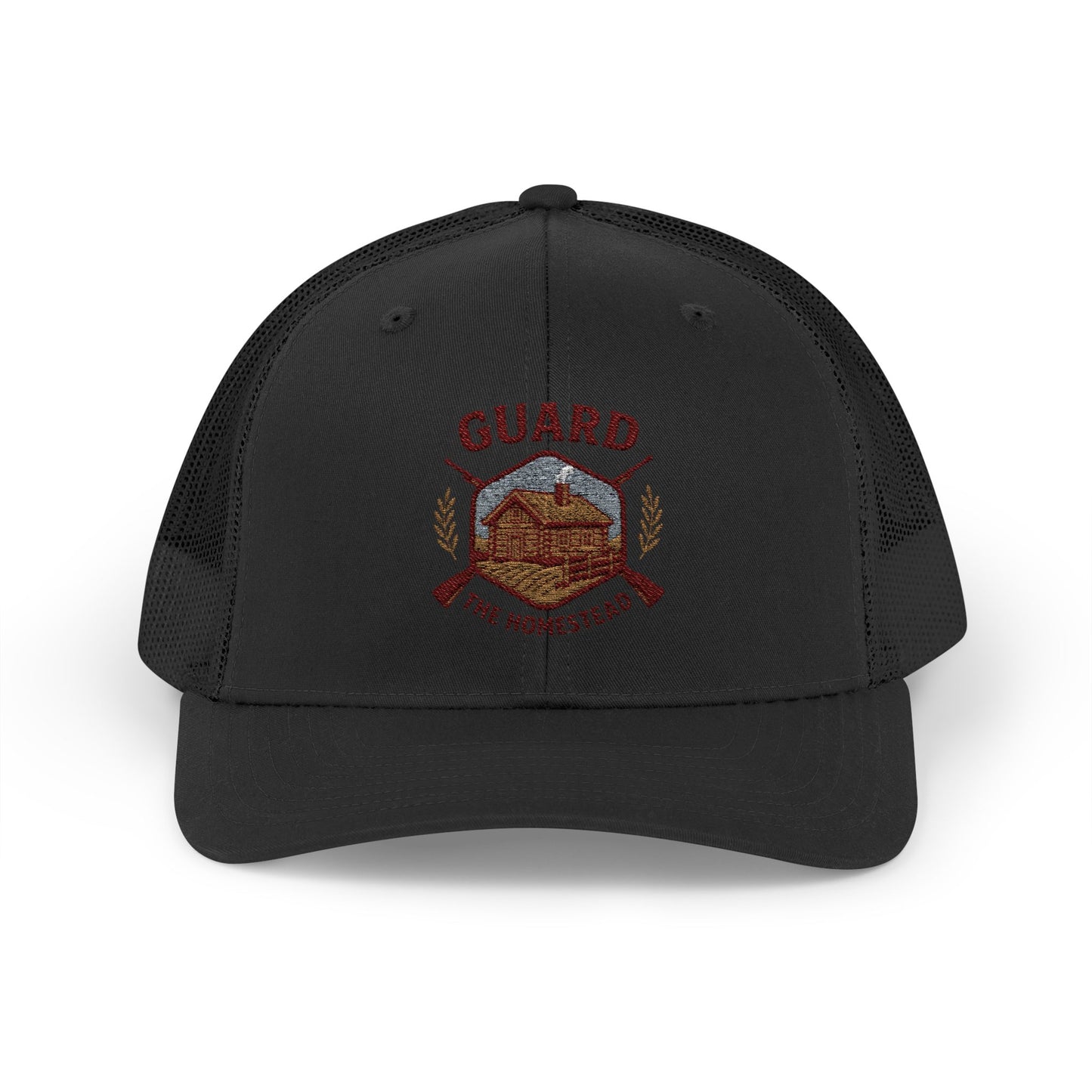Guard the Homestead Snapback Trucker Cap - Perfect for Outdoor Enthusiasts