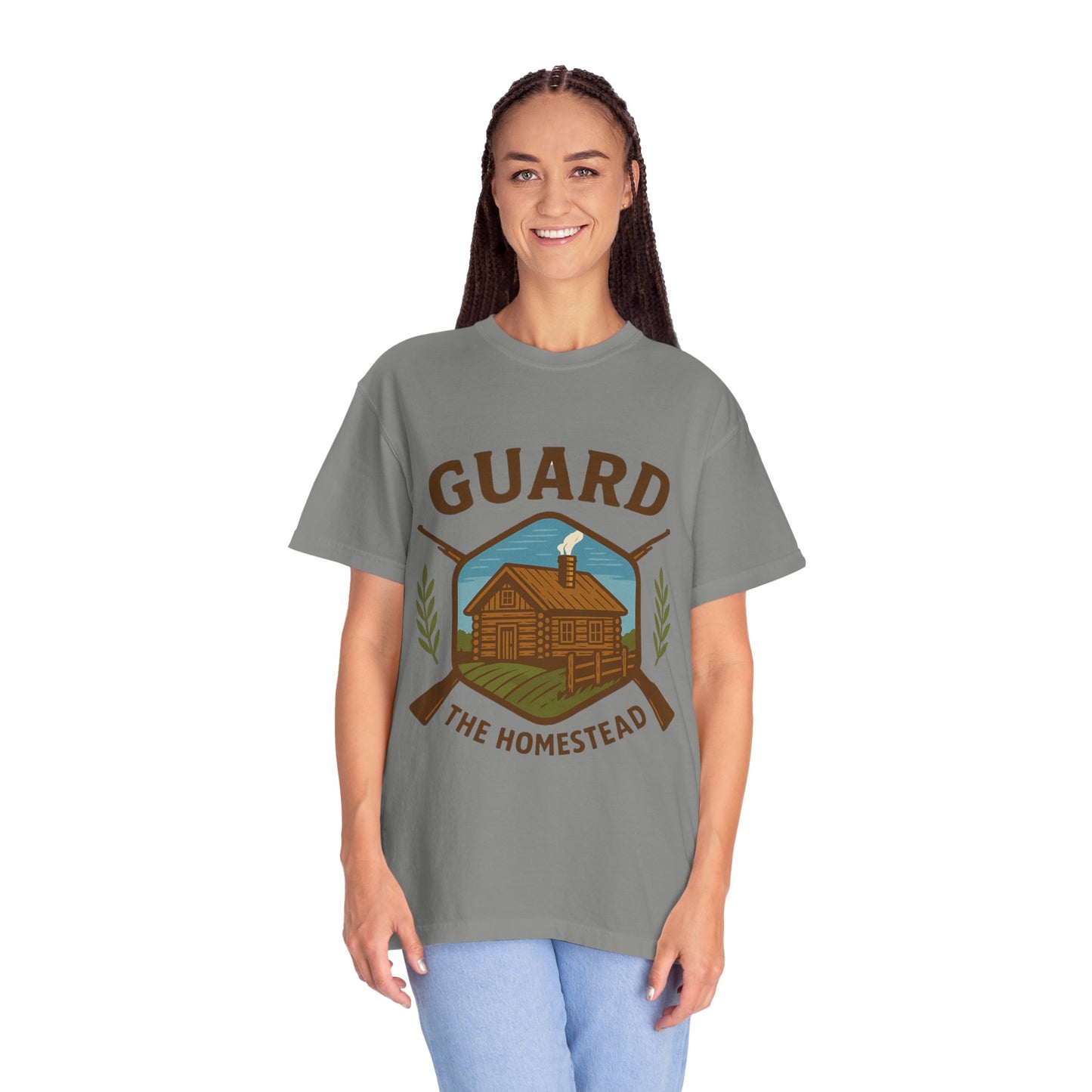 Guard the Homestead Unisex T-shirt - American Values Patriotic Tee