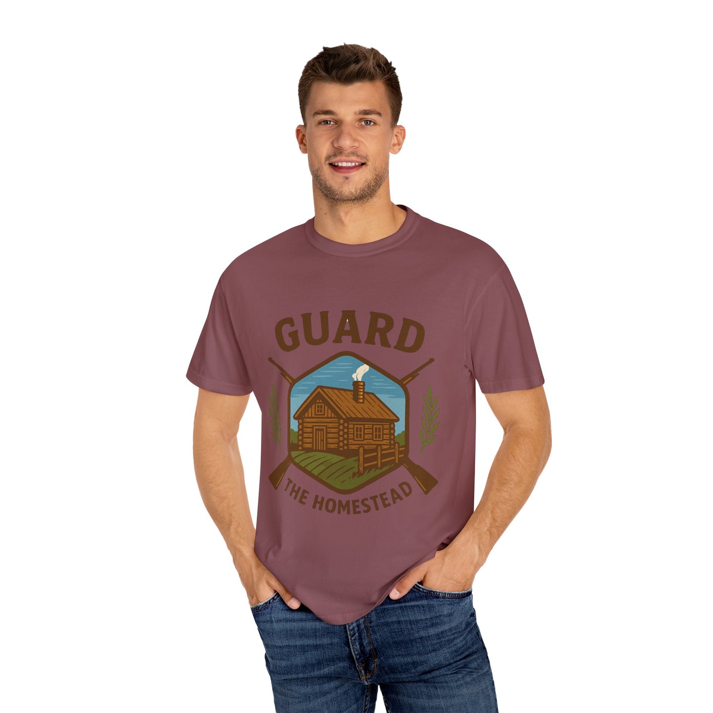 Guard the Homestead Unisex T-shirt - American Values Patriotic Tee