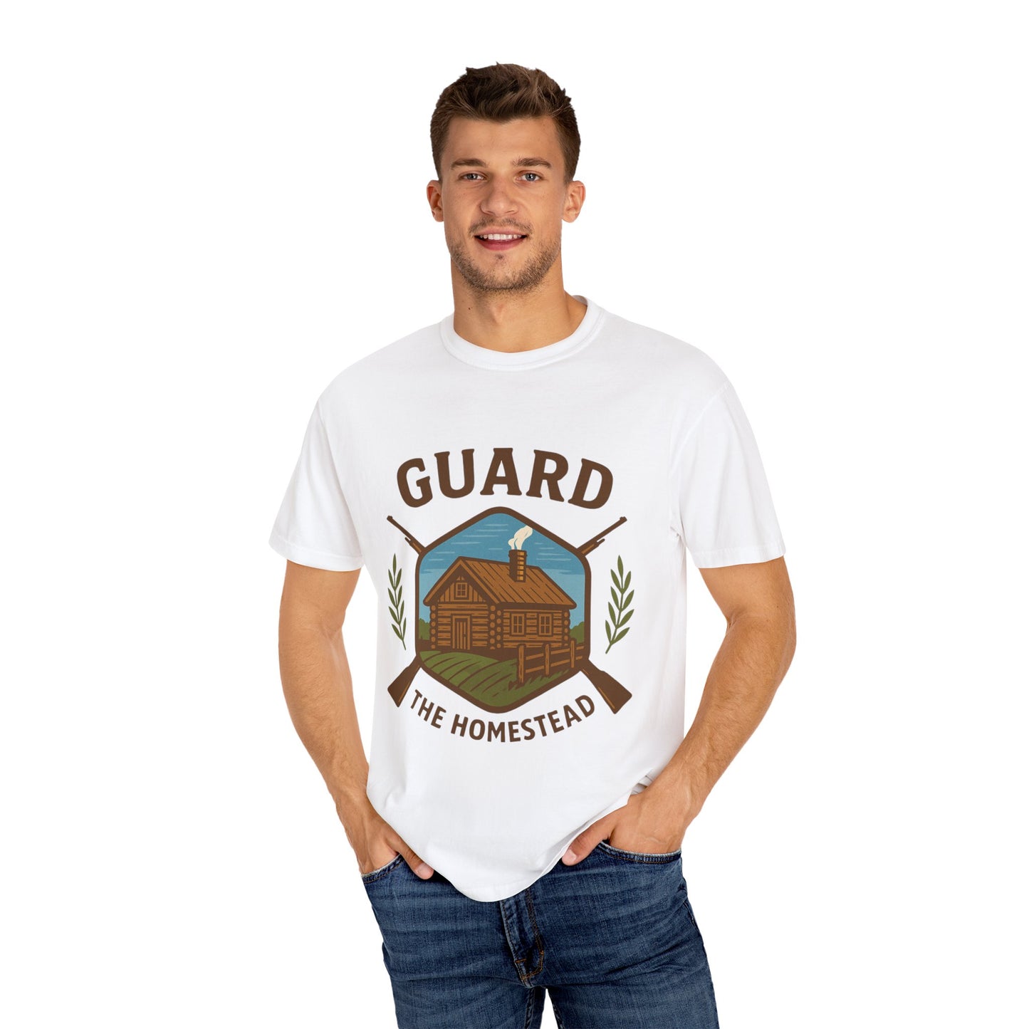Guard the Homestead Unisex T-shirt - American Values Patriotic Tee
