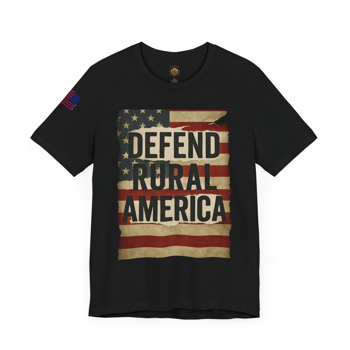 Defend Rural America Unisex Tee - Patriotic Short Sleeve Shirt