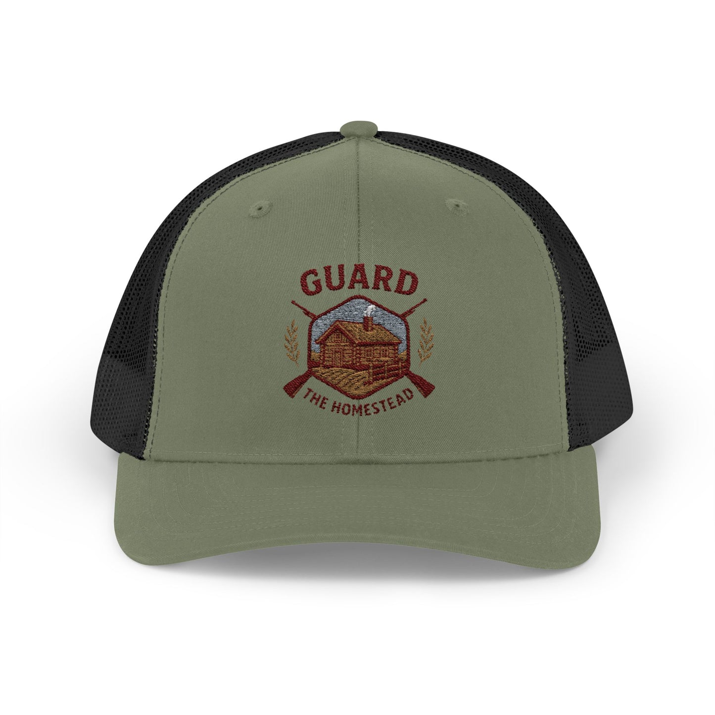 Guard the Homestead Snapback Trucker Cap - Perfect for Outdoor Enthusiasts