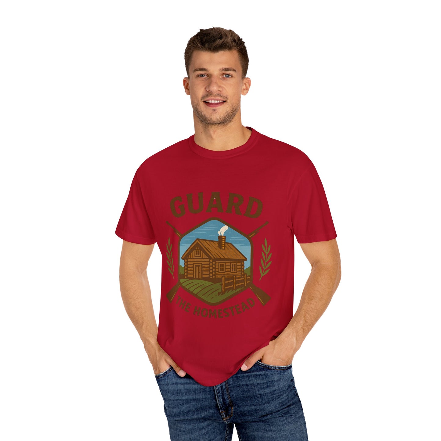 Guard the Homestead Unisex T-shirt - American Values Patriotic Tee
