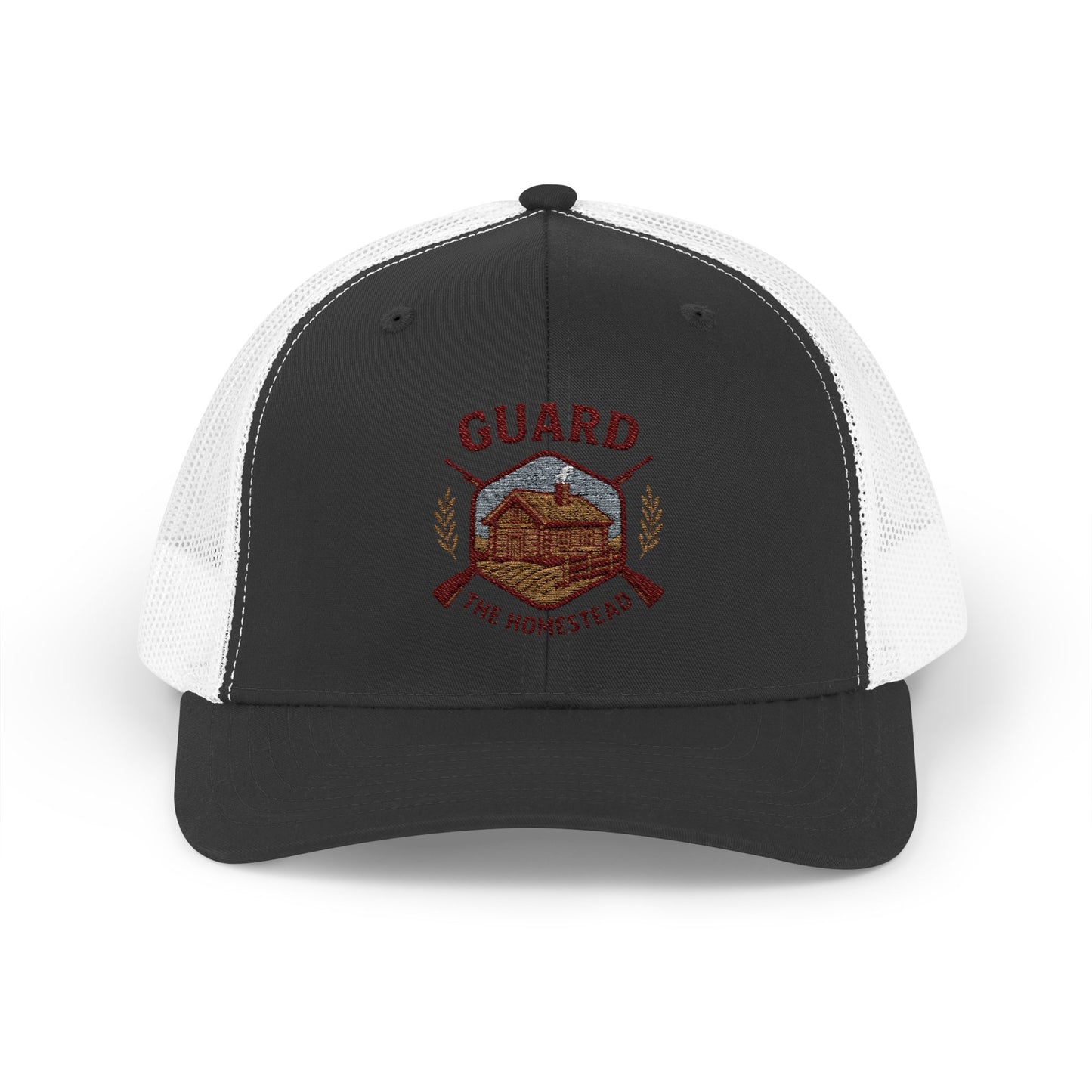 Guard the Homestead Snapback Trucker Cap - Perfect for Outdoor Enthusiasts