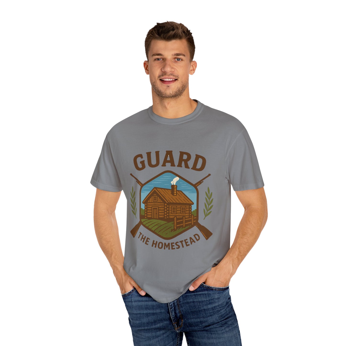 Guard the Homestead Unisex T-shirt - American Values Patriotic Tee