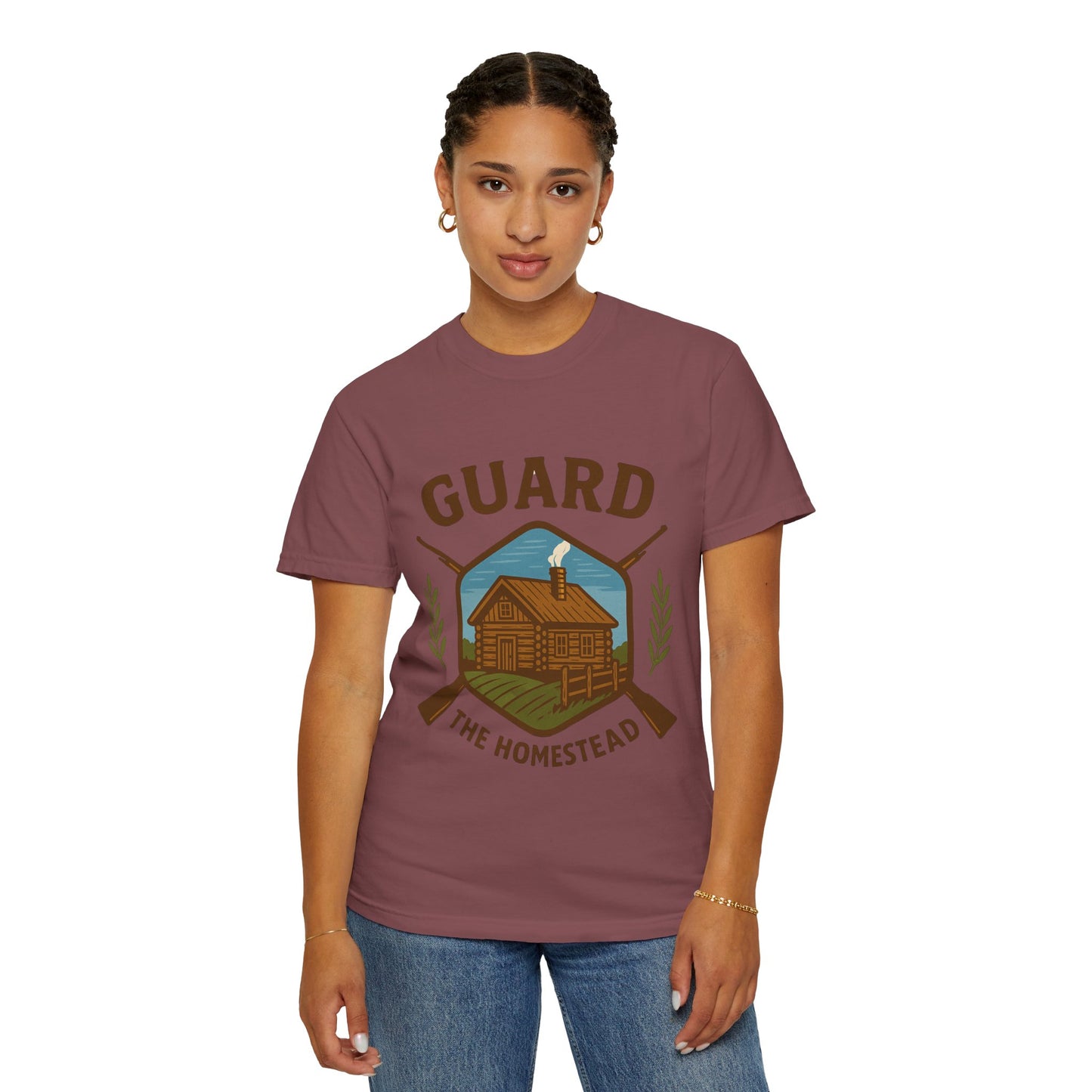 Guard the Homestead Unisex T-shirt - American Values Patriotic Tee