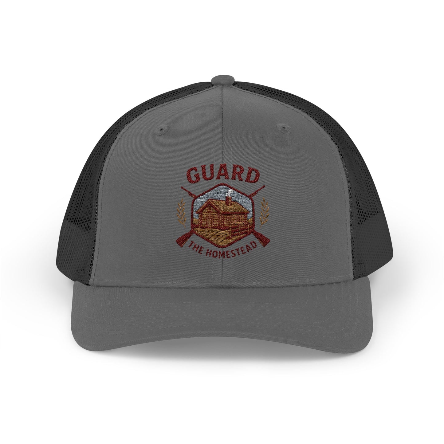 Guard the Homestead Snapback Trucker Cap - Perfect for Outdoor Enthusiasts