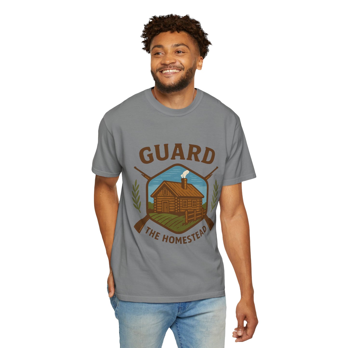 Guard the Homestead Unisex T-shirt - American Values Patriotic Tee