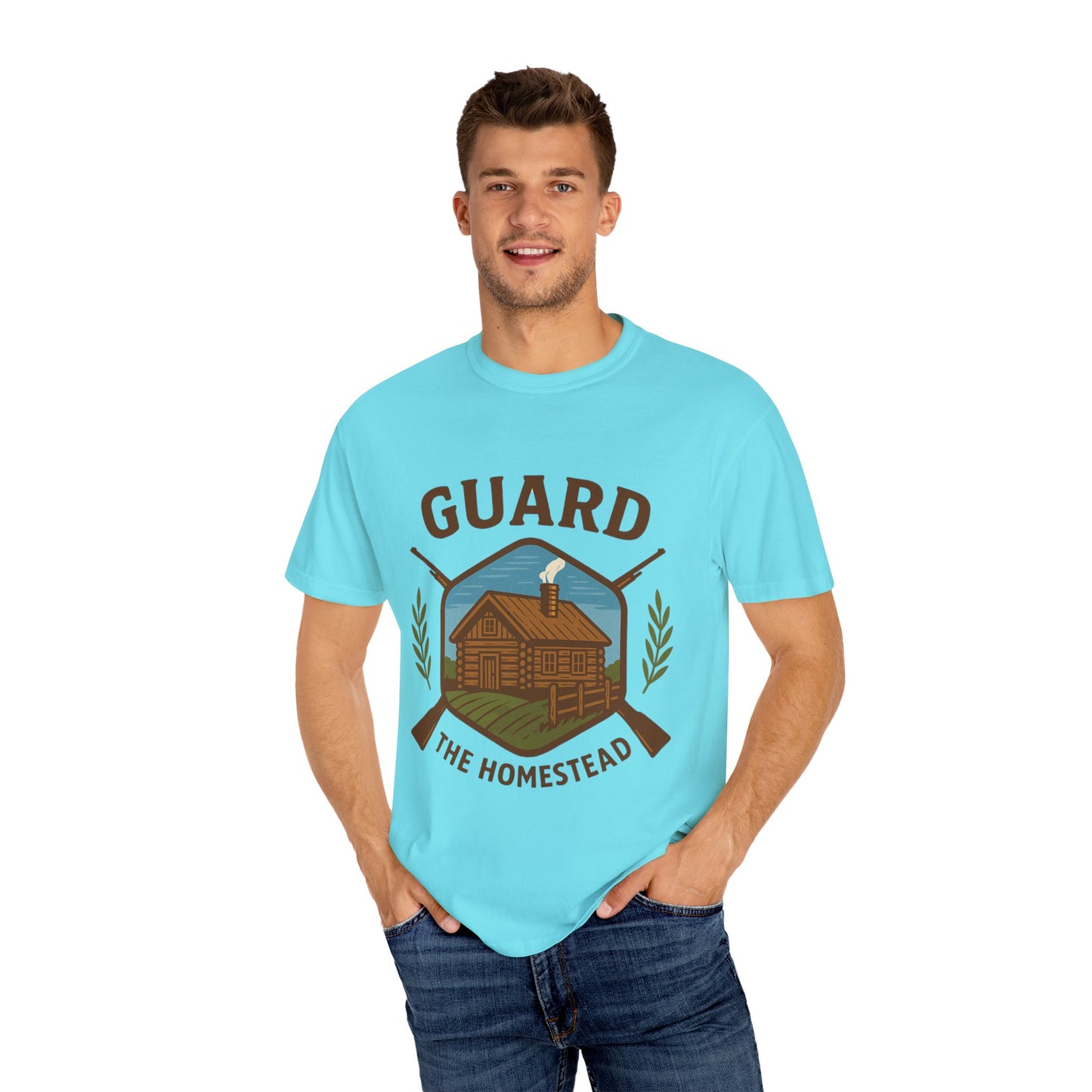 Guard the Homestead Unisex T-shirt - American Values Patriotic Tee