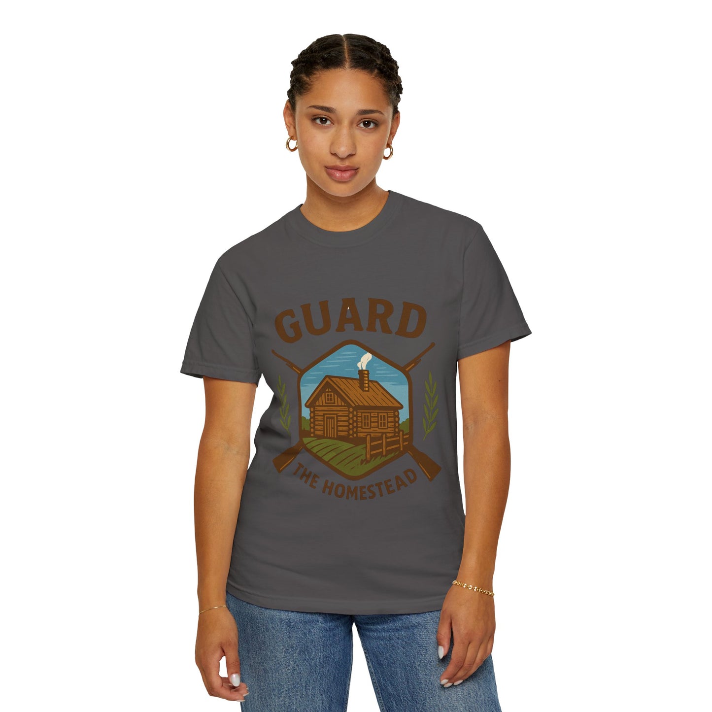 Guard the Homestead Unisex T-shirt - American Values Patriotic Tee