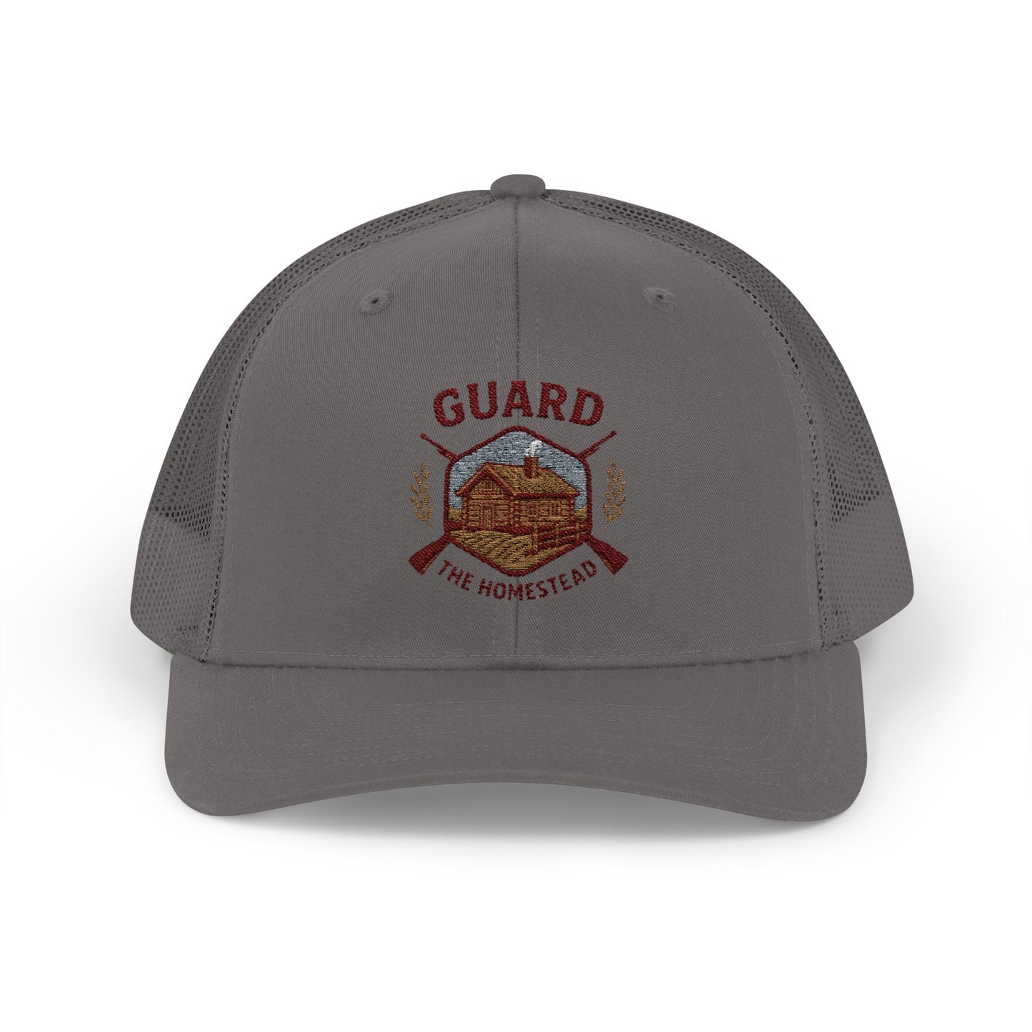 Guard the Homestead Snapback Trucker Cap - Perfect for Outdoor Enthusiasts