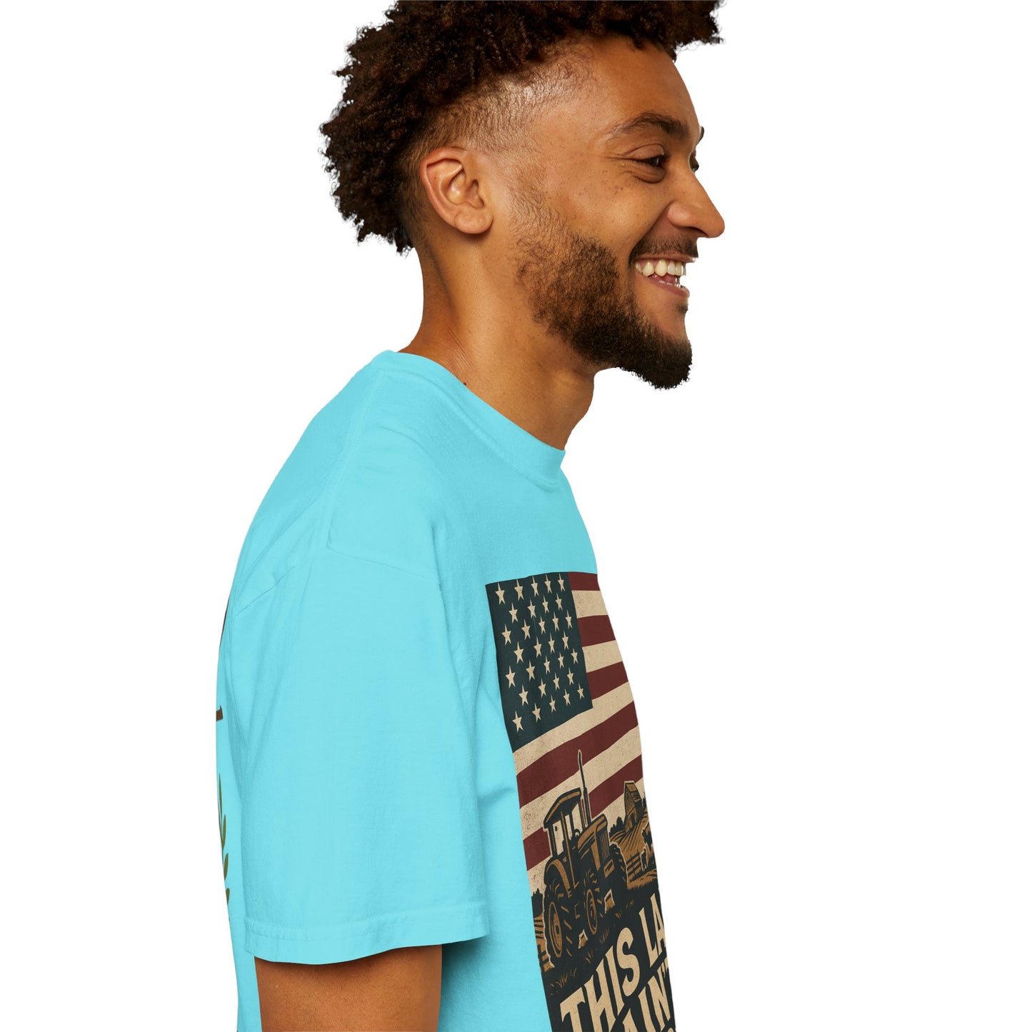 Patriotic Farm Life T-Shirt | This Land Ain't For Sale | Guard The Homestead