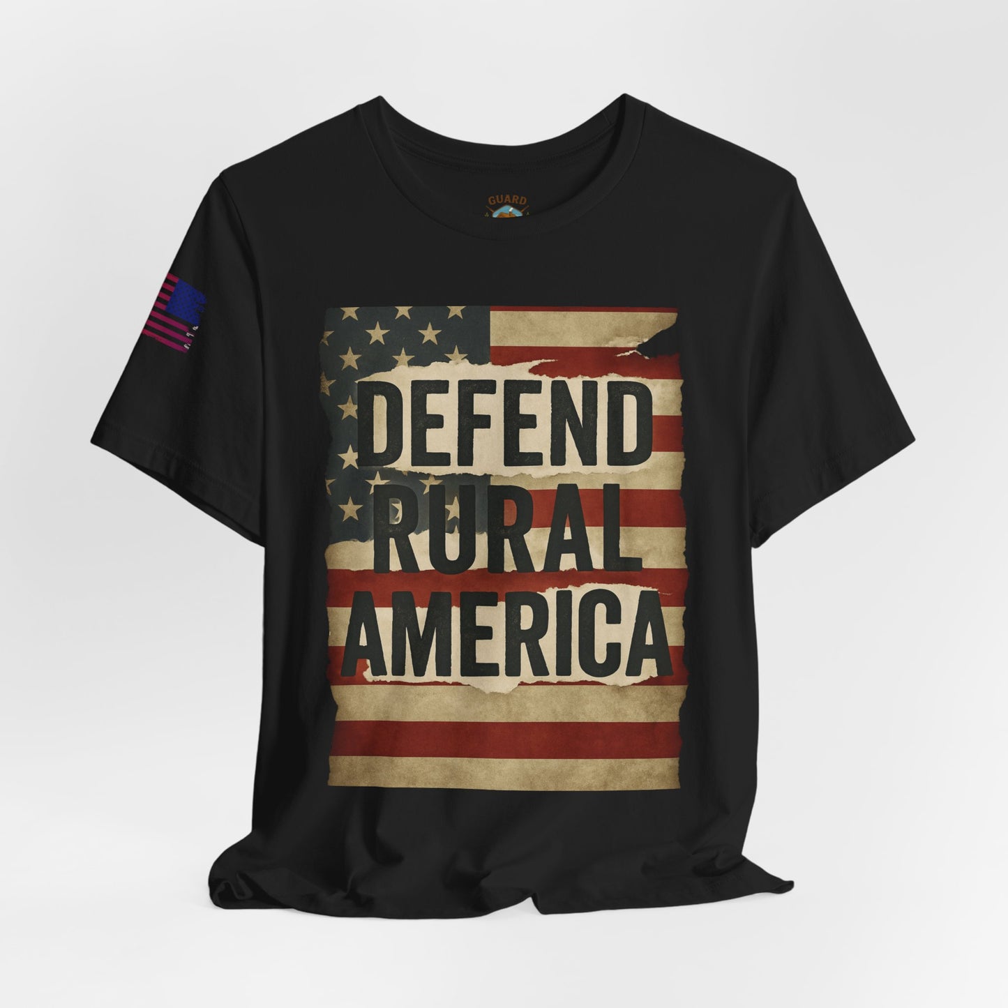 Defend Rural America Unisex Tee - Patriotic Short Sleeve Shirt