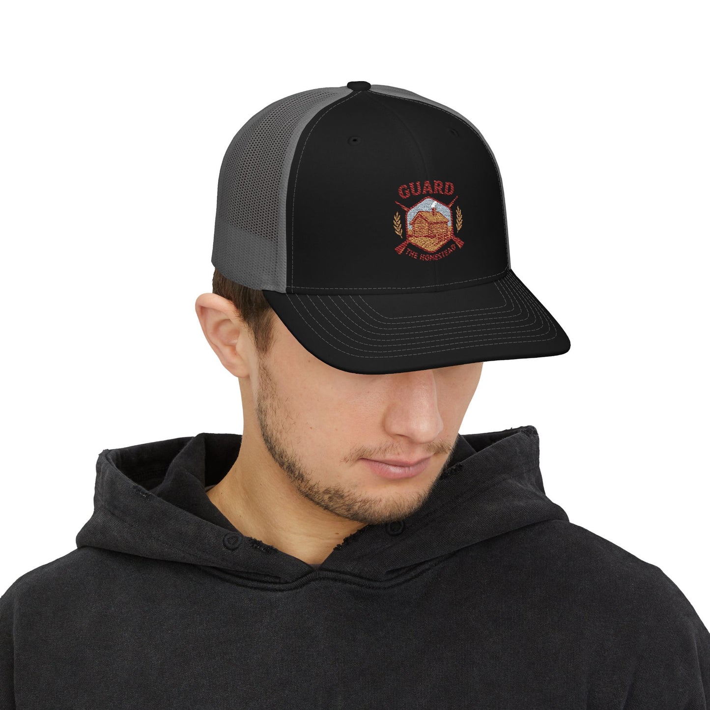 Guard the Homestead Snapback Trucker Cap (Embroidery)