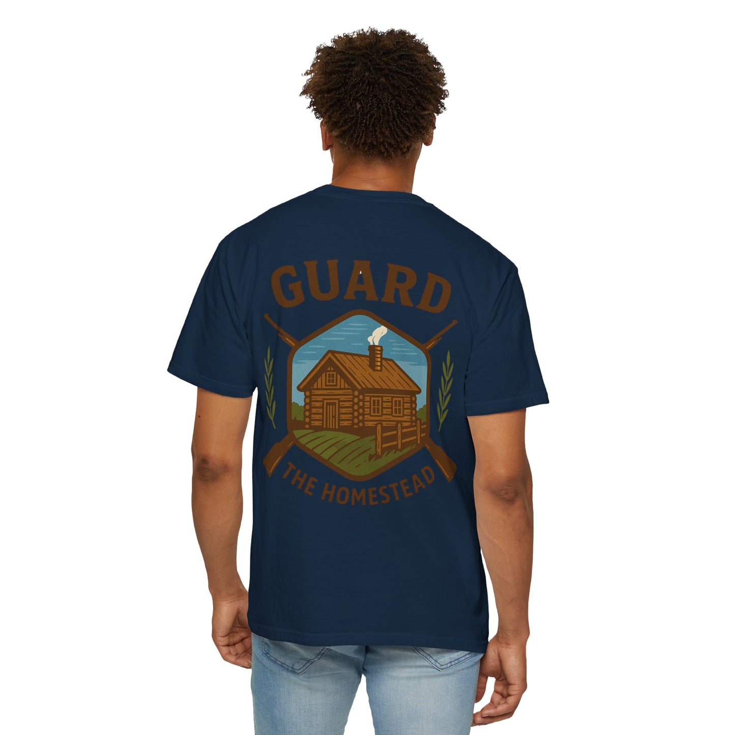 Patriotic Farm Life T-Shirt | This Land Ain't For Sale | Guard The Homestead