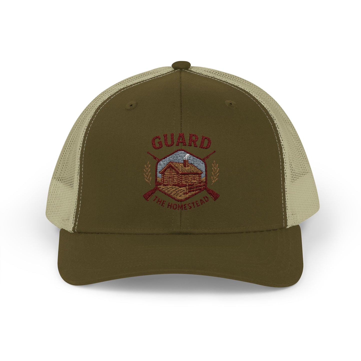 Guard the Homestead Snapback Trucker Cap - Perfect for Outdoor Enthusiasts