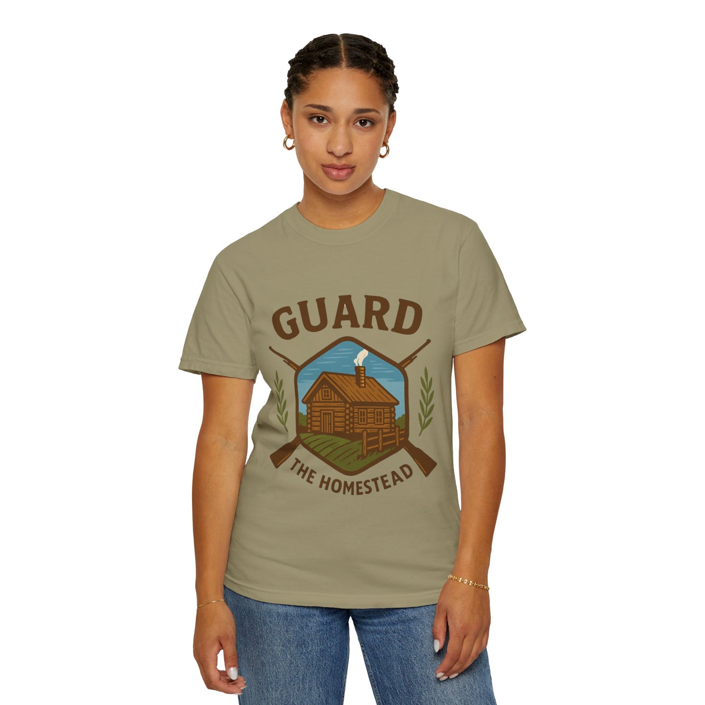 Guard the Homestead Unisex T-shirt - American Values Patriotic Tee
