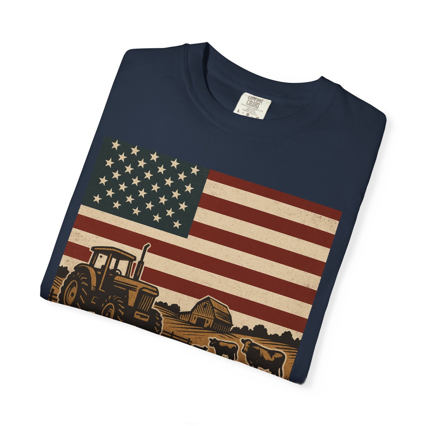 Patriotic Farm Life T-Shirt | This Land Ain't For Sale | Guard The Homestead