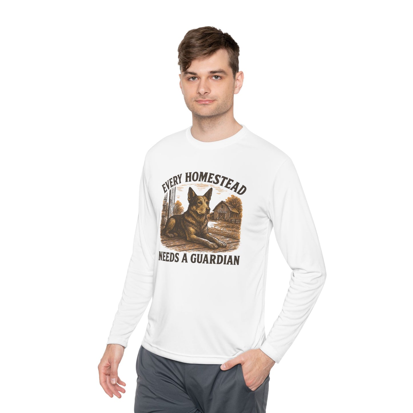 Guardian Long Sleeve Tee - Every Homestead Needs a Guardian - Unisex