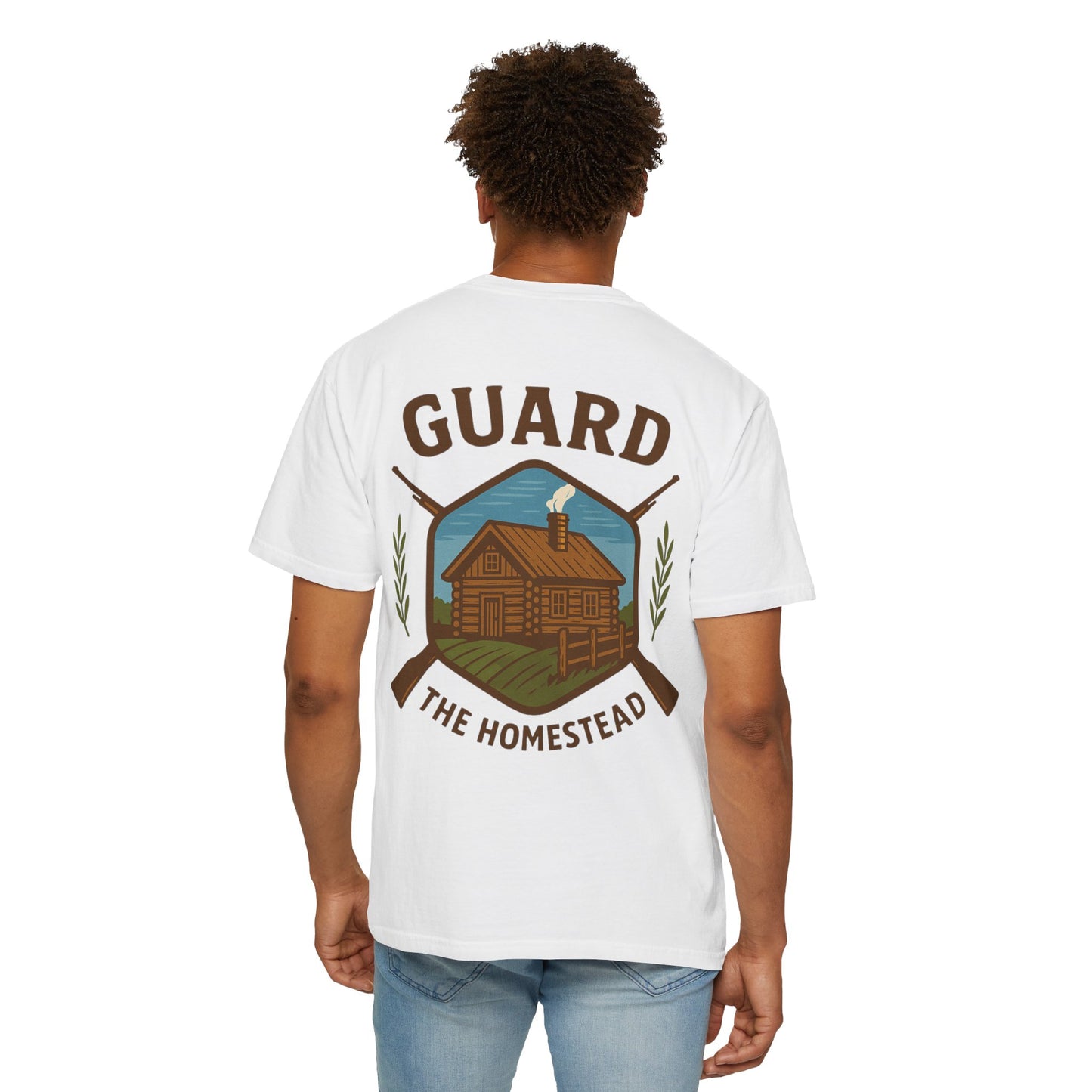 Patriotic Farm Life T-Shirt | This Land Ain't For Sale | Guard The Homestead