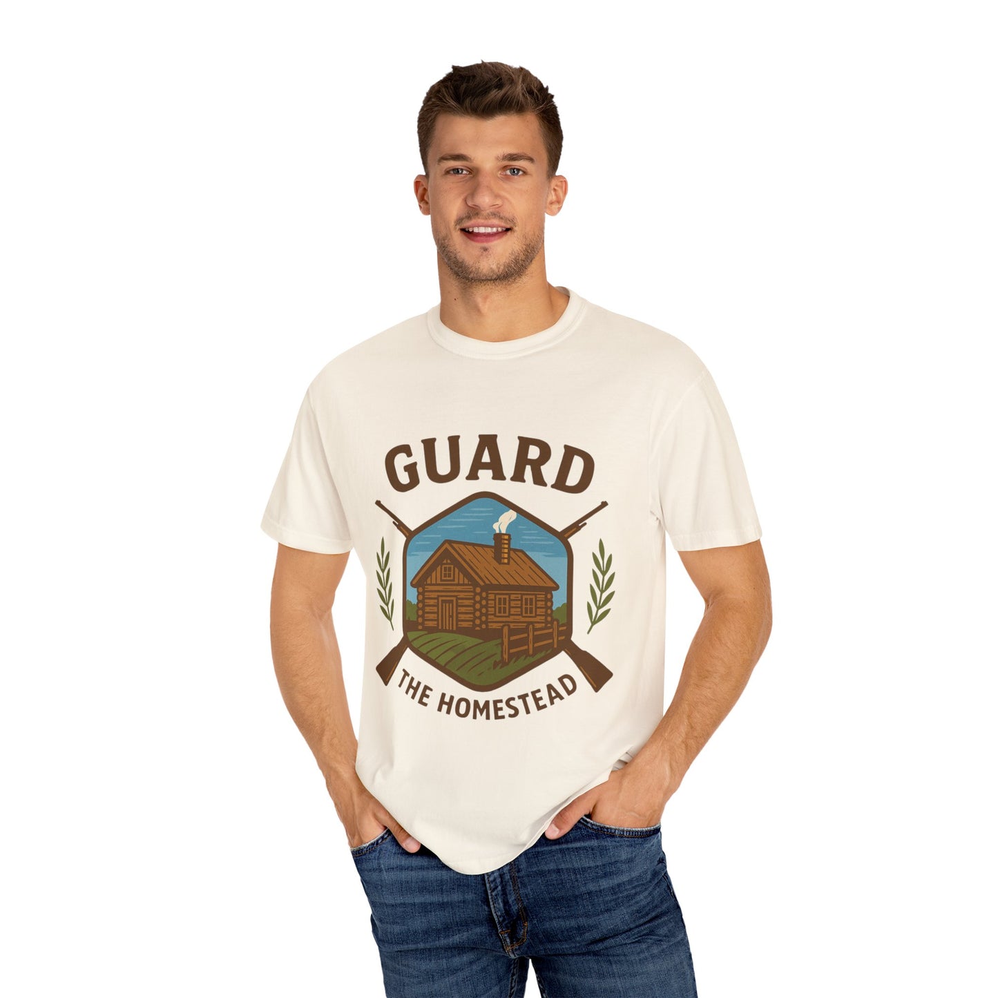 Guard the Homestead Unisex T-shirt - American Values Patriotic Tee