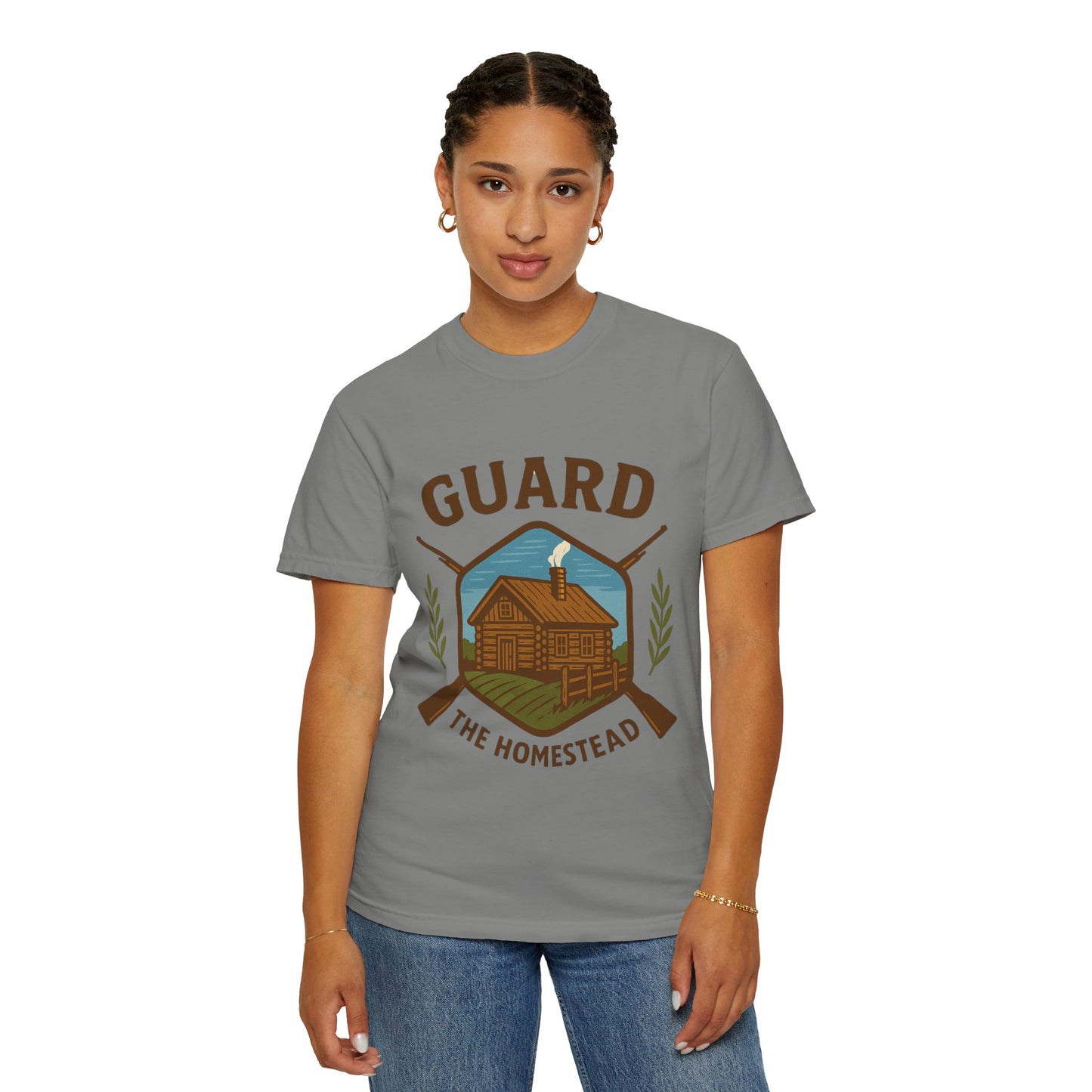 Guard the Homestead Unisex T-shirt - American Values Patriotic Tee