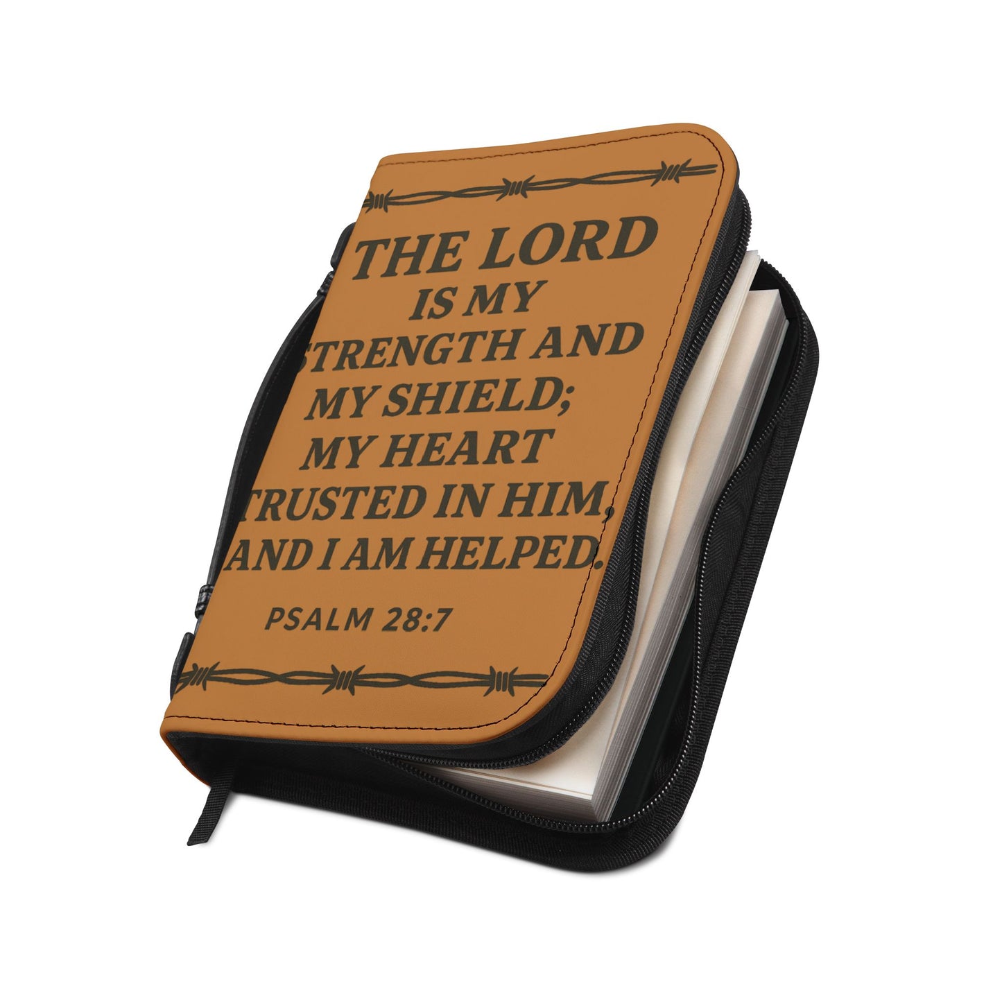 Inspirational Bible Cover with 1 Corinthians 16:13 Design