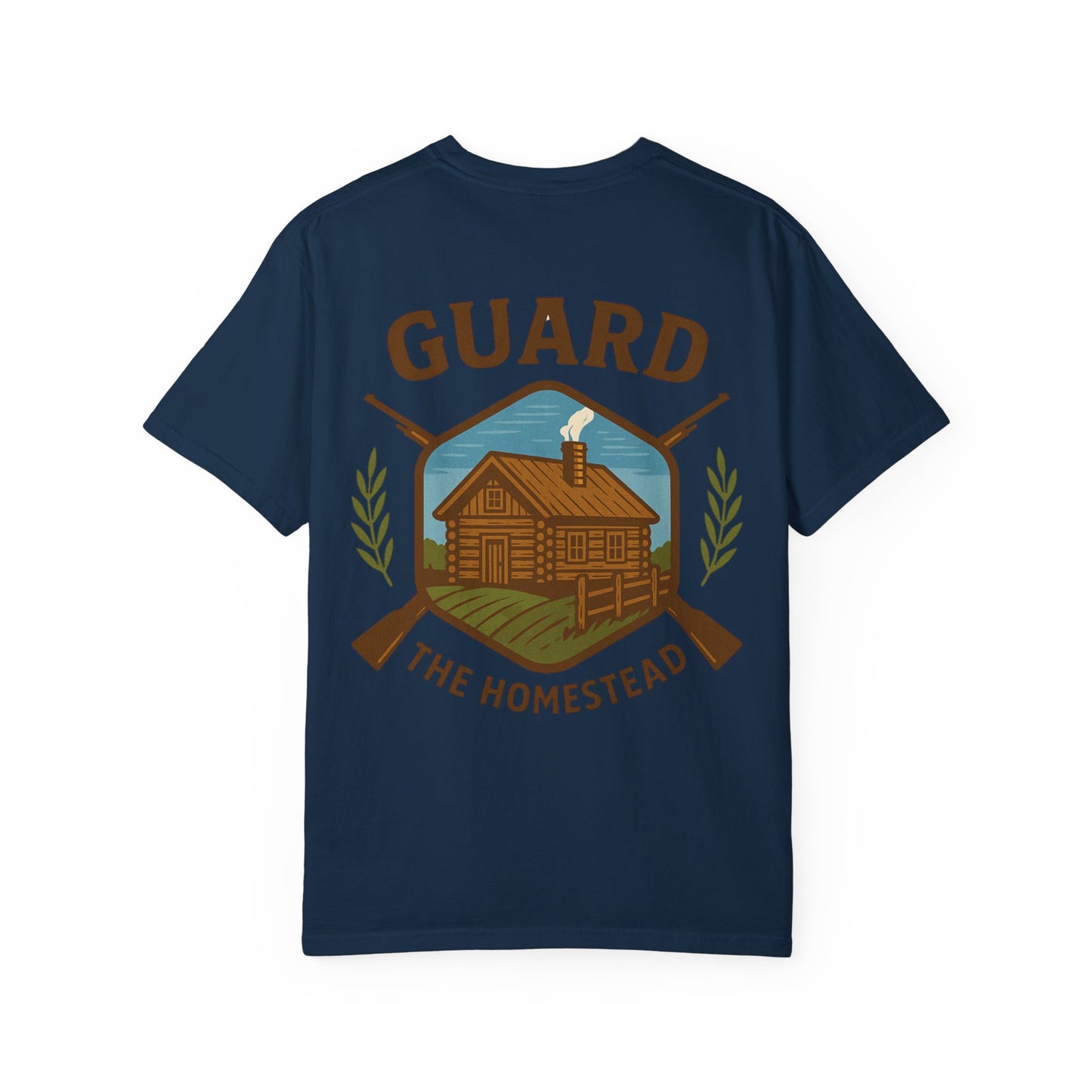 Patriotic Farm Life T-Shirt | This Land Ain't For Sale | Guard The Homestead