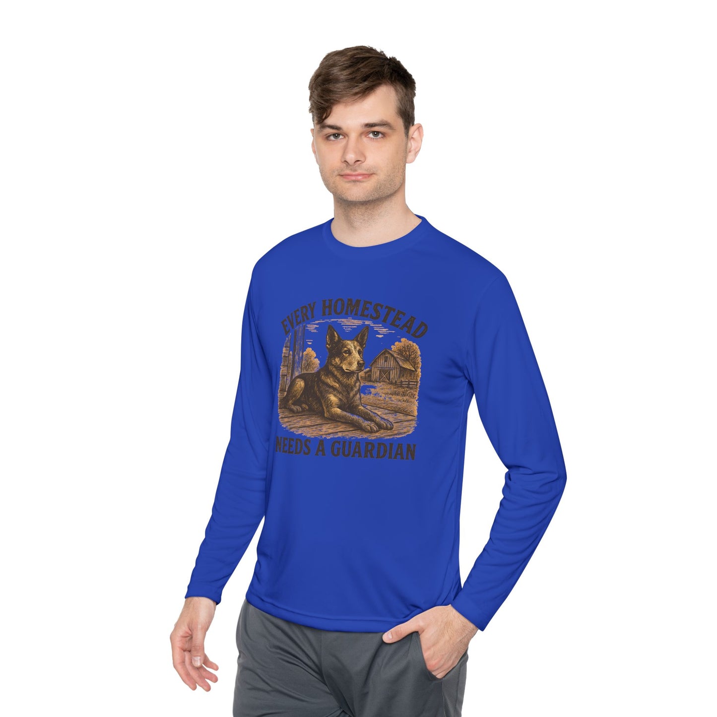 Guardian Long Sleeve Tee - Every Homestead Needs a Guardian - Unisex