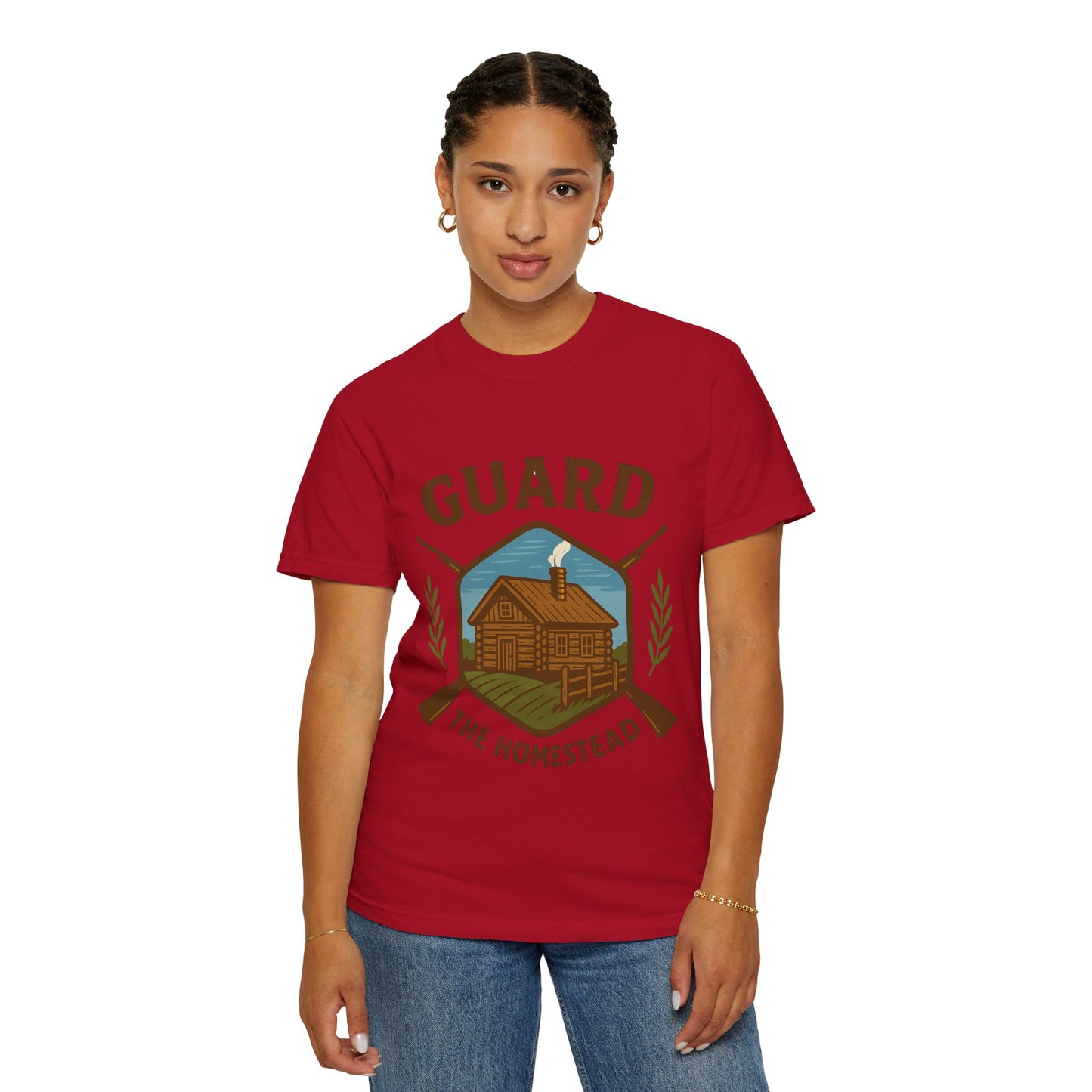 Guard the Homestead Unisex T-shirt - American Values Patriotic Tee
