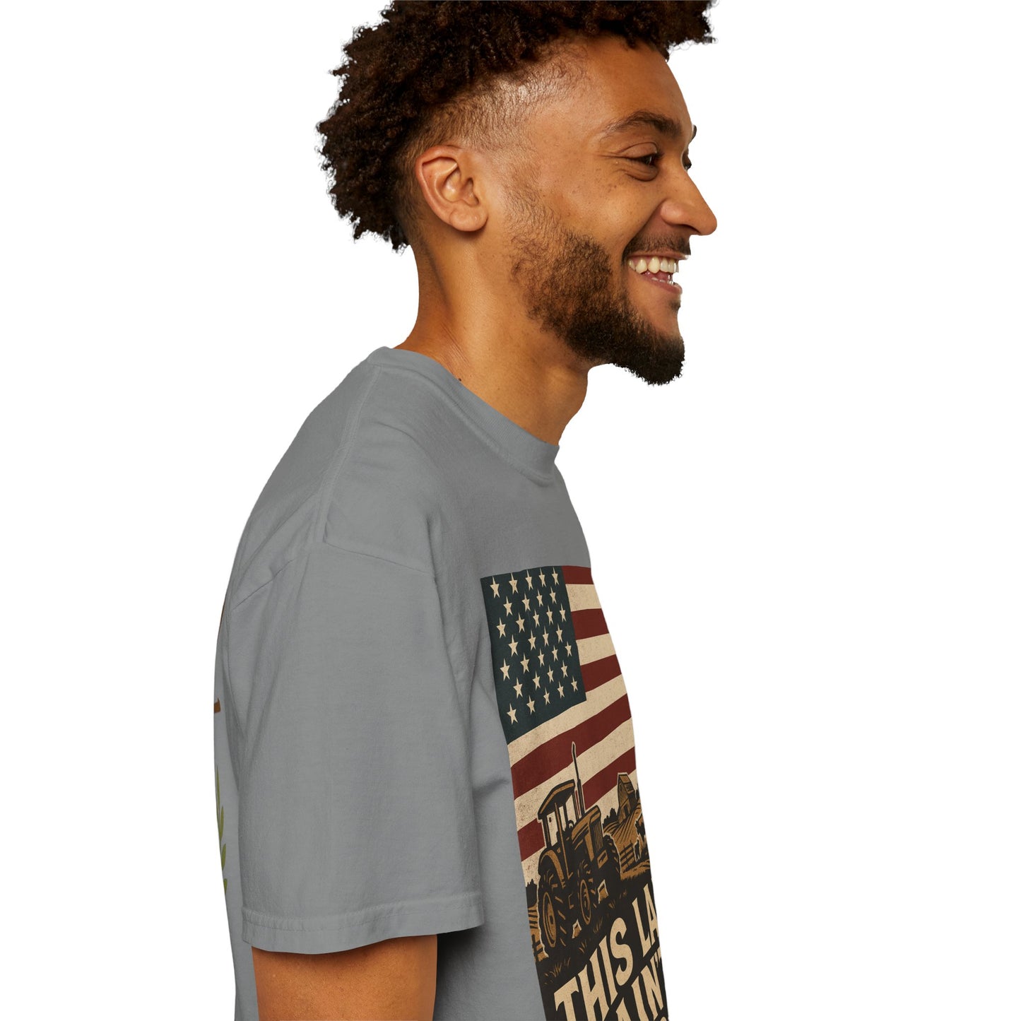 Patriotic Farm Life T-Shirt | This Land Ain't For Sale | Guard The Homestead