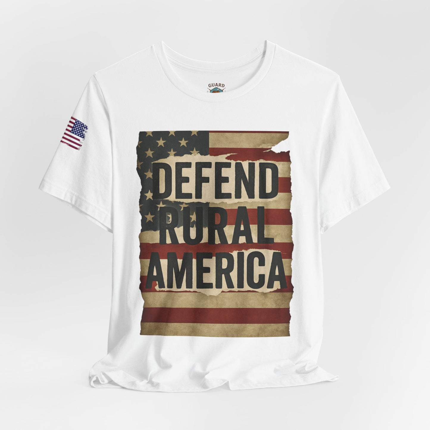 Defend Rural America Unisex Tee - Patriotic Short Sleeve Shirt