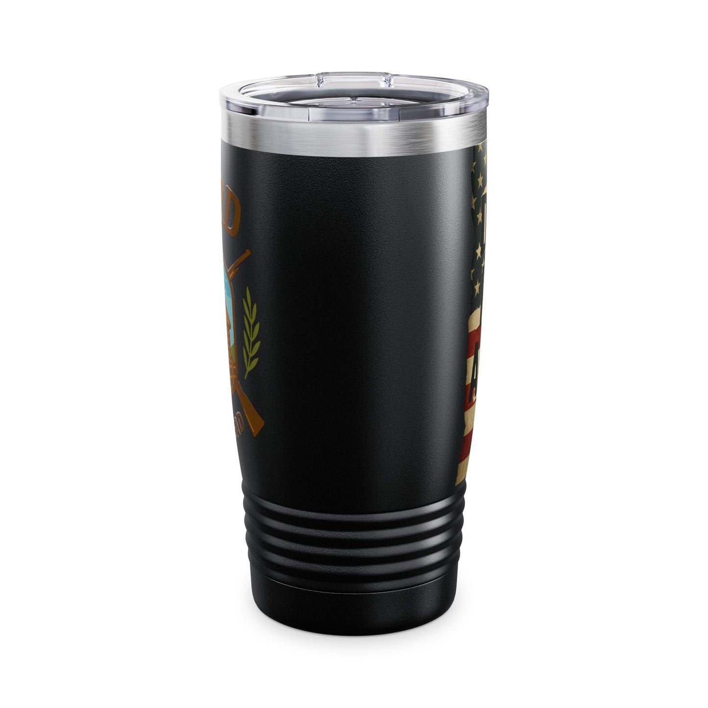 Tumbler Cup - Defend Rural America with Guard the Homestead Logo