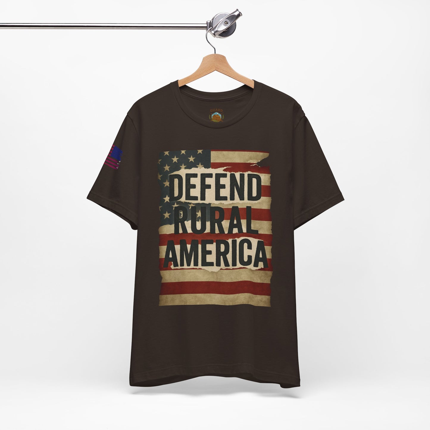Defend Rural America Unisex Tee - Patriotic Short Sleeve Shirt