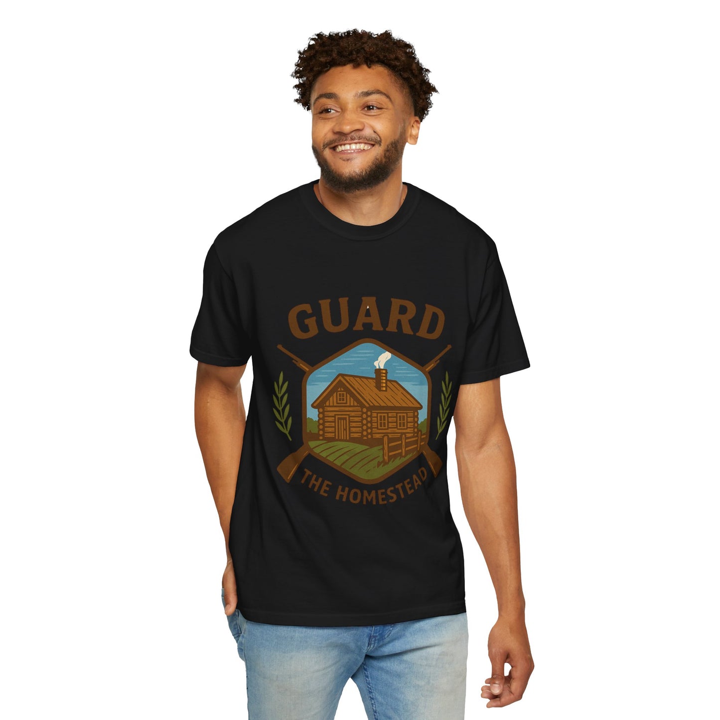 Guard the Homestead Unisex T-shirt - American Values Patriotic Tee