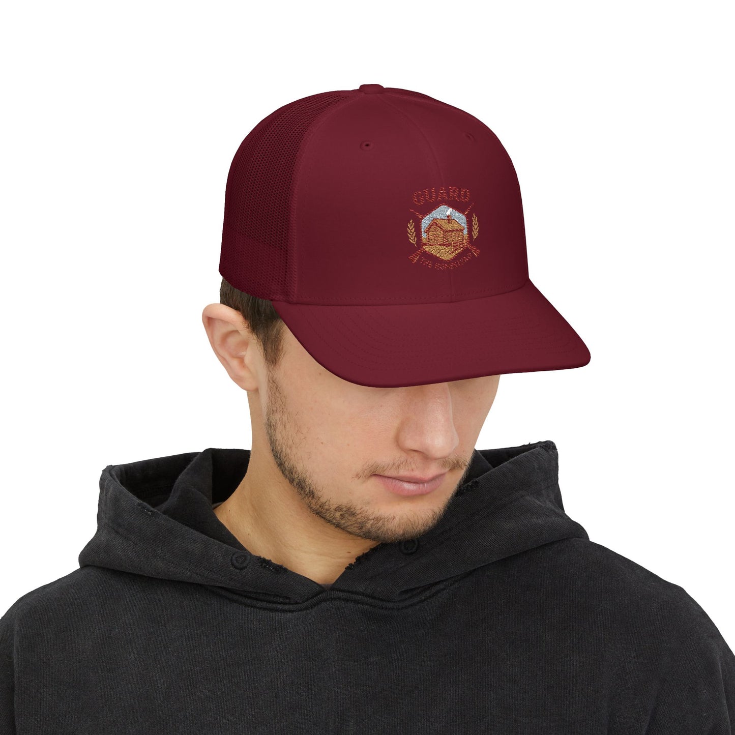 Guard the Homestead Snapback Trucker Cap (Embroidery)