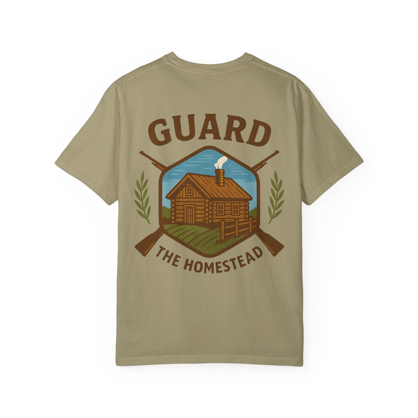 Patriotic Farm Life T-Shirt | This Land Ain't For Sale | Guard The Homestead