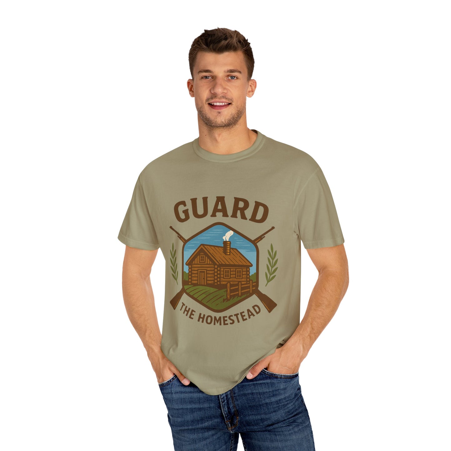 Guard the Homestead Unisex T-shirt - American Values Patriotic Tee