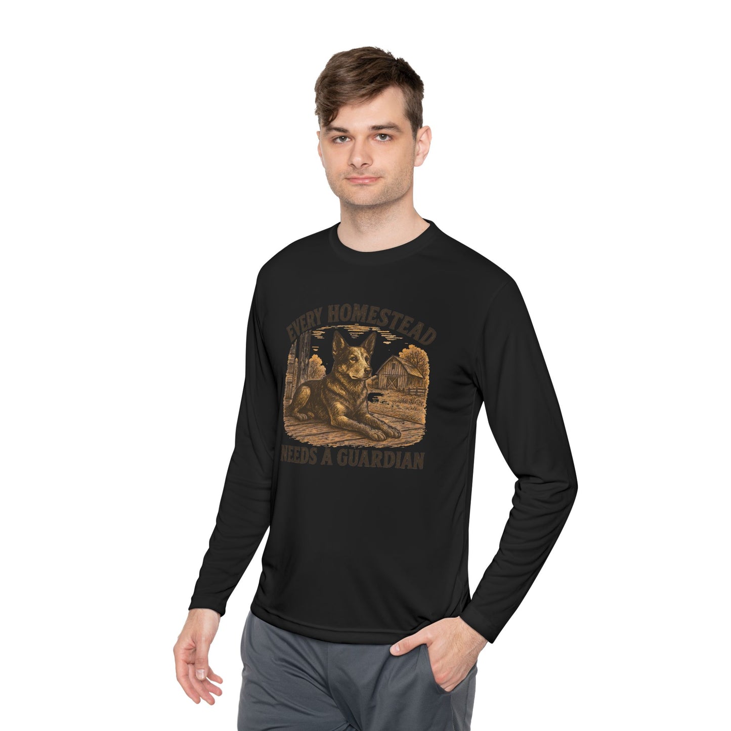 Guardian Long Sleeve Tee - Every Homestead Needs a Guardian - Unisex
