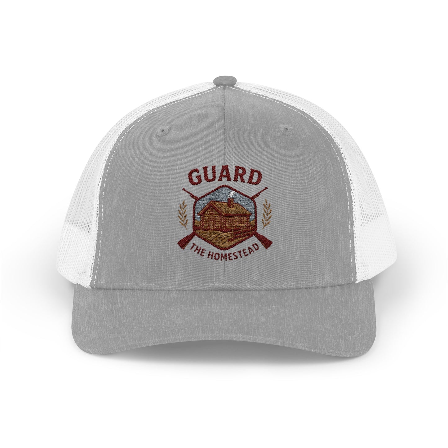 Guard the Homestead Snapback Trucker Cap - Perfect for Outdoor Enthusiasts