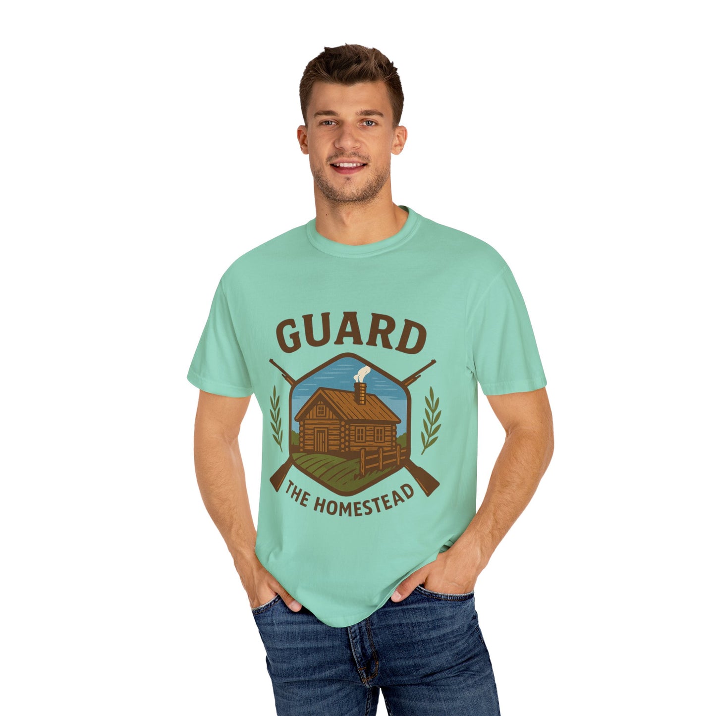 Guard the Homestead Unisex T-shirt - American Values Patriotic Tee